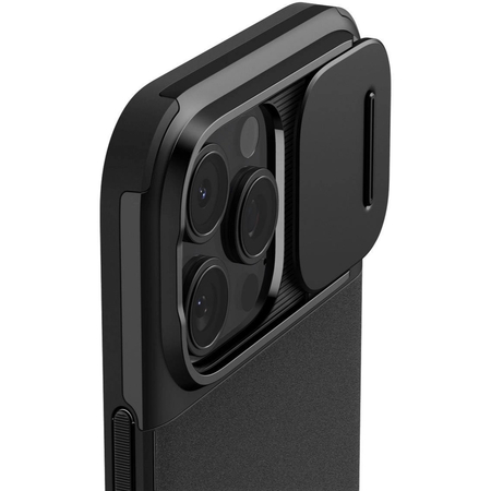 Чехол для iPhone 16 Pro Max Spigen Optik Armor MagSafe Black, изображение 4