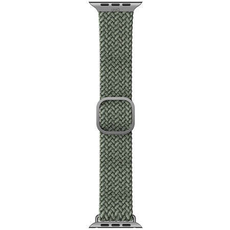 Ремешок для Apple Watch 46/45/44 mm Uniq ASPEN Strap Braided Green, изображение 6