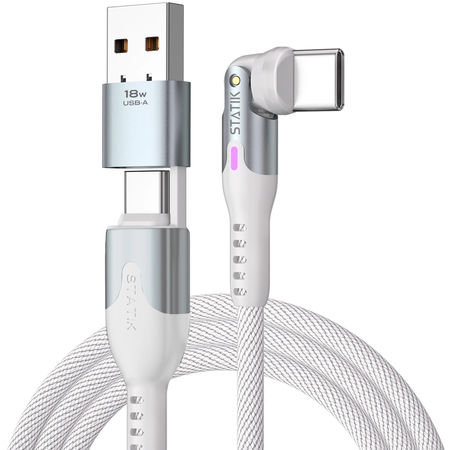 Кабель Static PowerPivot Pro USB Type-C/USB Type-C (PUP-0455-10FT-CC-WHT) 100W 3 m White