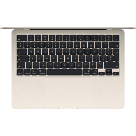 Apple MacBook Air 13 MC6A4 Starlight (M4 10-Core, GPU 10-Core, 24GB, 512GB), Общий объем твердотельных накопителей (SSD): 512 ГБ, Объем оперативной памяти: 24 ГБ, Цвет: Starlight / Сияющая звезда, изображение 2