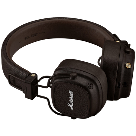 Наушники беспроводные Marshall Major V Brown, Цвет: Brown / Коричневый, изображение 3
