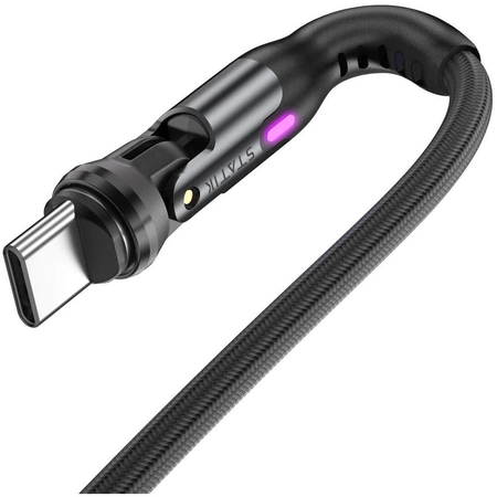 Кабель Static PowerPivot Pro USB Type-C/USB Type-C (PUP-0455-10FT-CC) 100W 3 m Black, изображение 3