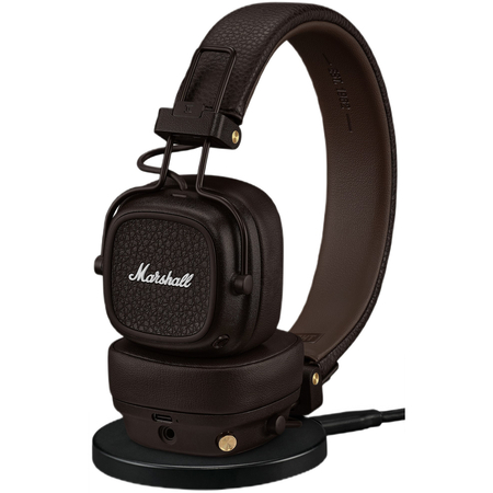Наушники беспроводные Marshall Major V Brown, Цвет: Brown / Коричневый, изображение 10