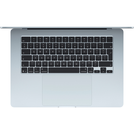 Apple MacBook Air 15 MC7A4 Sky Blue (M4 10-Core, GPU 10-Core, 16GB, 256GB), Общий объем твердотельных накопителей (SSD): 256 ГБ, Объем оперативной памяти: 16 ГБ, Цвет: Sky Blue / Голубое небо, изображение 2