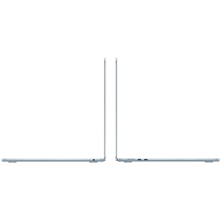 Apple MacBook Air 15 MC7A4 Sky Blue (M4 10-Core, GPU 10-Core, 16GB, 256GB), Общий объем твердотельных накопителей (SSD): 256 ГБ, Объем оперативной памяти: 16 ГБ, Цвет: Sky Blue / Голубое небо, изображение 3