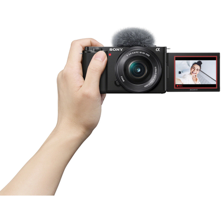 Беззеркальный фотоаппарат Sony Alpha ZV-E10L Kit 16-50mm Black, изображение 13