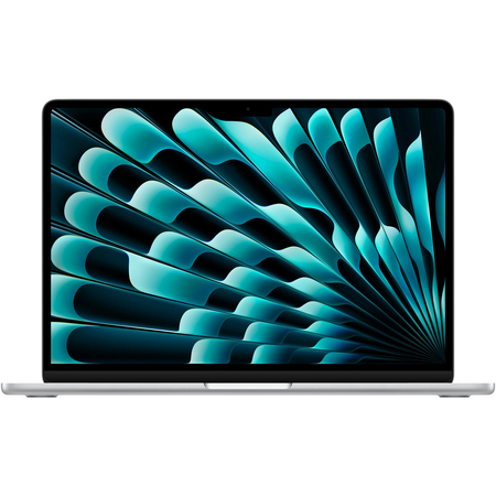 Apple MacBook Air 13 MW0W3 Silver (M4 10-Core, GPU 8-Core, 16GB, 256GB), Общий объем твердотельных накопителей (SSD): 256 ГБ, Объем оперативной памяти: 16 ГБ, Цвет: Silver / Серебристый