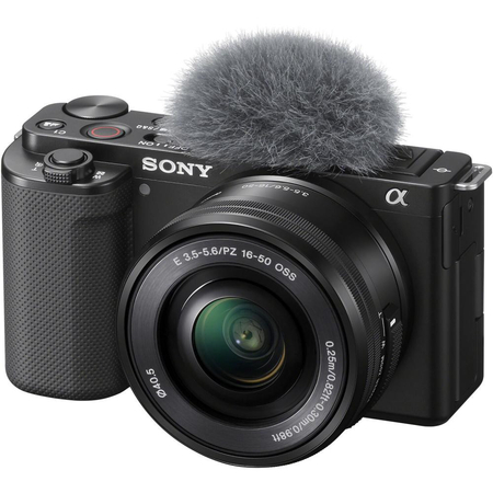 Беззеркальный фотоаппарат Sony Alpha ZV-E10L Kit 16-50mm Black, изображение 2