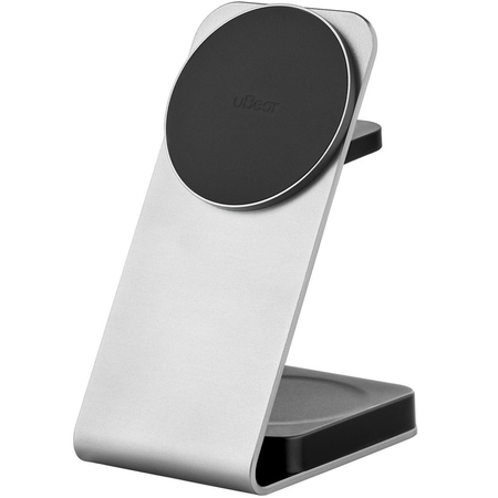Беспроводное зарядное устройство Ubear Level Pro 3in1 Silver