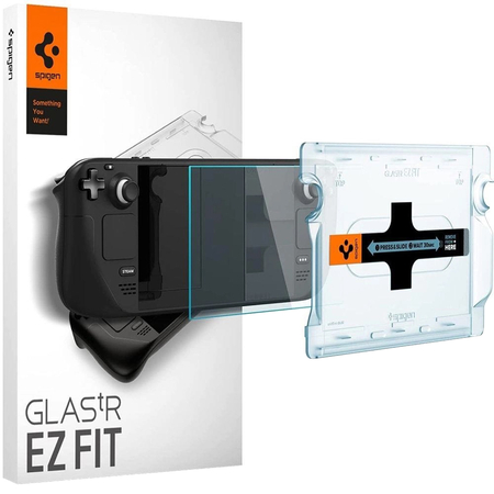 Защитное стекло для Steam Deck Spigen Glas.TR ”EZ FIT” Clear, изображение 5
