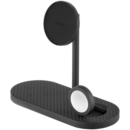 Беспроводное зарядное устройство uBear Stage Pro 3in1 (WL16BL31-AW) Black