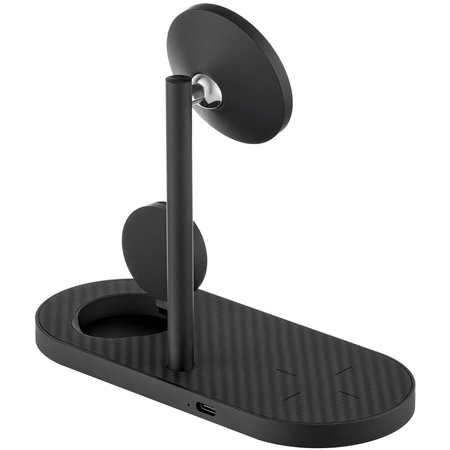 Беспроводное зарядное устройство uBear Stage Pro 3in1 (WL16BL31-AW) Black, изображение 3