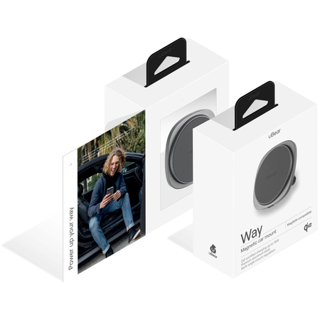 Автомобильный держатель uBear Way Magnetic Car Mount Grey, изображение 8