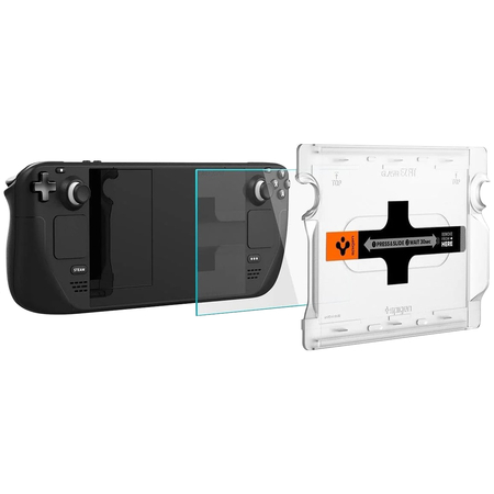 Защитное стекло для Steam Deck Spigen Glas.TR ”EZ FIT” Clear, изображение 2