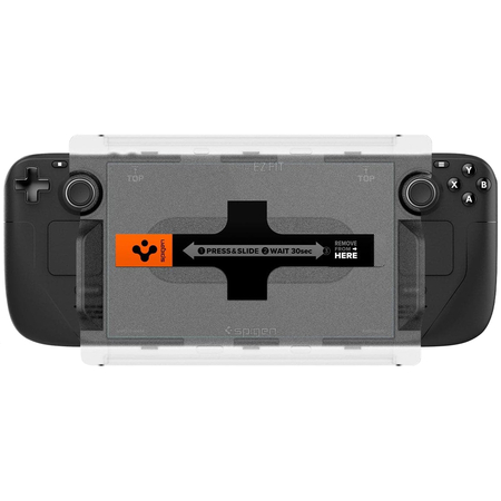 Защитное стекло для Steam Deck Spigen Glas.TR ”EZ FIT” Clear, изображение 4