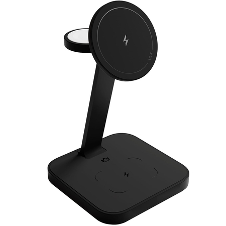 Беспроводное зарядное устройство VLP Unity Power 3 in 1 for Apple Black, Цвет: Black / Черный, изображение 2