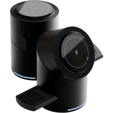 Беспроводное зарядное устройство VLP Tower Power 3 in 1 for Samsung Black, изображение 4