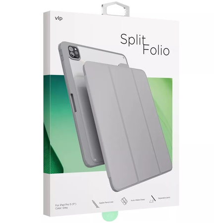 Чехол для iPad Pro M4 (11'') VLP Split Folio Grey, Цвет: Grey / Серый, изображение 8