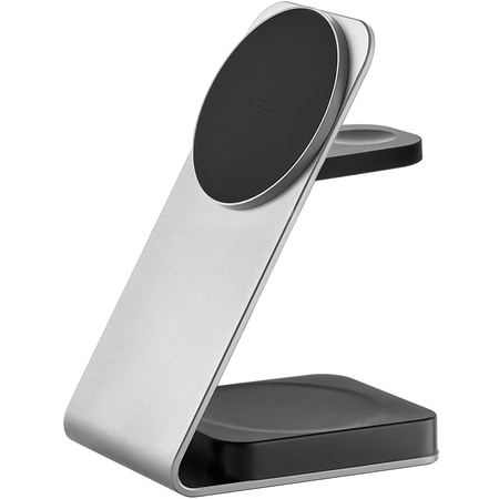 Беспроводное зарядное устройство Ubear Level Pro 3in1 Silver, изображение 3