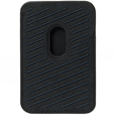 Картхолдер Mujjo Full Leather Magnetic Wallet for iPhone Black, изображение 5