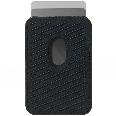 Картхолдер Mujjo Full Leather Magnetic Wallet for iPhone Black, изображение 6
