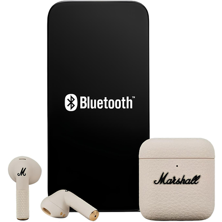Беспроводные наушники Marshall Minor IV Cream, Цвет: Beige / Бежевый, изображение 8