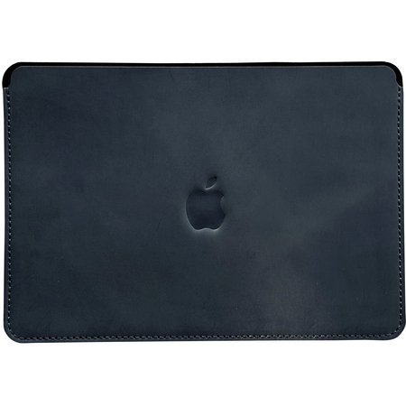 Чехол кожаный для MacBook Air 13 2022 Black