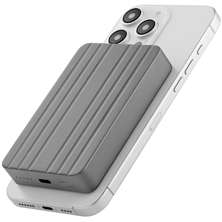 Внешний аккумулятор uBear Icon Magnetic Power bank 10000mAh Grey, изображение 2