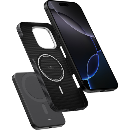 Внешний аккумулятор Pitaka Power Bank Qi2 5000 mAh Grey, изображение 11