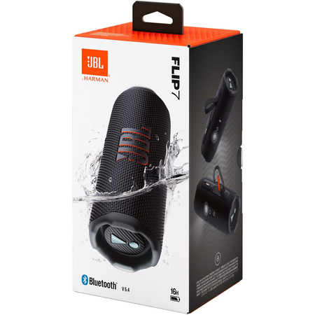 Колонка беспроводная JBL Flip 7 Black, Цвет: Black / Черный, изображение 13