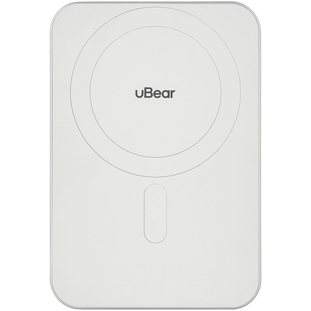 Внешний аккумулятор uBear Slide Magnetic Power bank 10000mAh White, Цвет: White / Белый