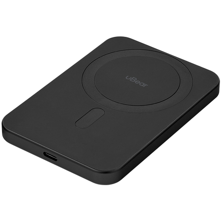 Внешний аккумулятор uBear Slide Magnetic Power bank 5000mAh Black, Цвет: Black / Черный, изображение 3