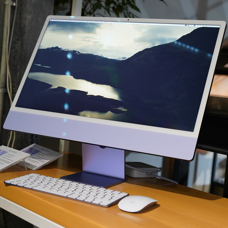 iMac 24" 2021 Purple M1 8Gb 256Gb Идеальное БУ