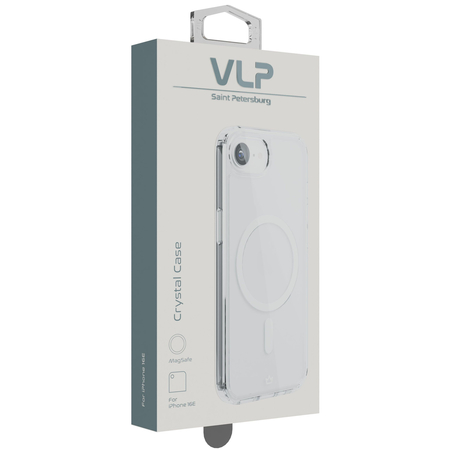 Чехол для iPhone 16e VLP Crystal Case MagSafe Clear, изображение 3