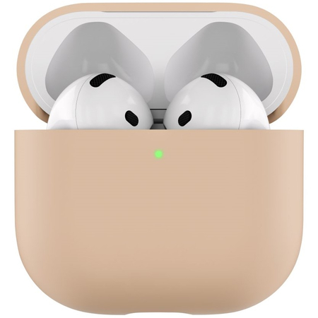 Чехол для наушников Airpods 4 uBear Touch Pro Case Latte