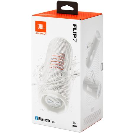 Колонка беспроводная JBL Flip 7 White, Цвет: White / Белый, изображение 13