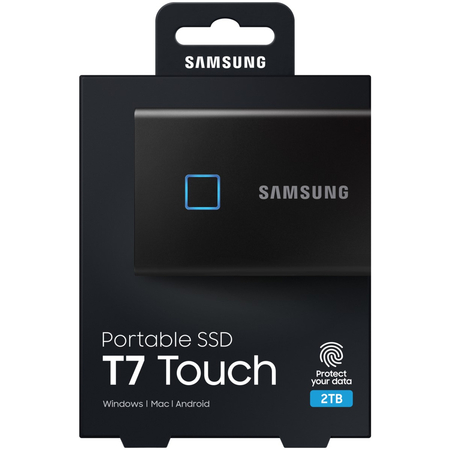 Внешний SSD Samsung T7 Touch 2Tb (MU-PC2T0K/WW) Black, изображение 14