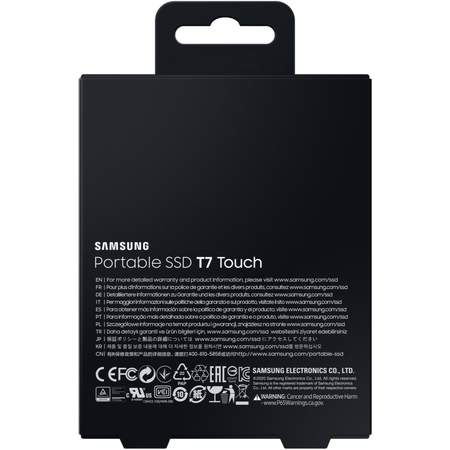 Внешний SSD Samsung T7 Touch 2Tb (MU-PC2T0K/WW) Black, изображение 17