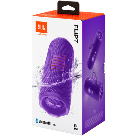 Колонка беспроводная JBL Flip 7 Purple, Цвет: Violet / Фиолетовый, изображение 13