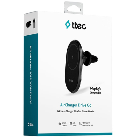 Автомобильный держатель TTEC AirCharger Drive Go Black, изображение 5