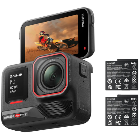 Экшн камера Insta 360 Ace Pro 2 Dual Battery, изображение 11
