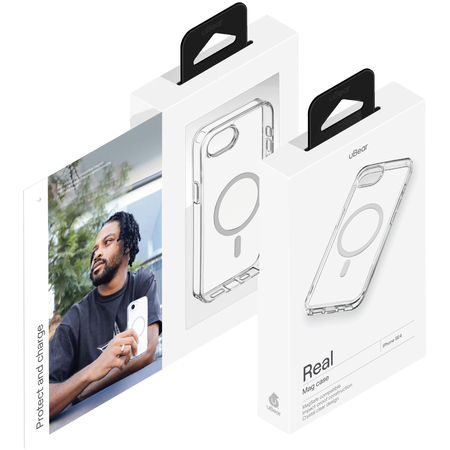 Чехол для iPhone 16e uBear Real Mag Case Clear, изображение 8