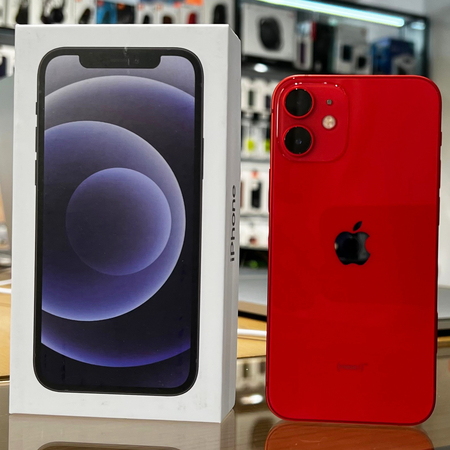 iPhone 12 64Gb Red Идеальное БУ, изображение 2