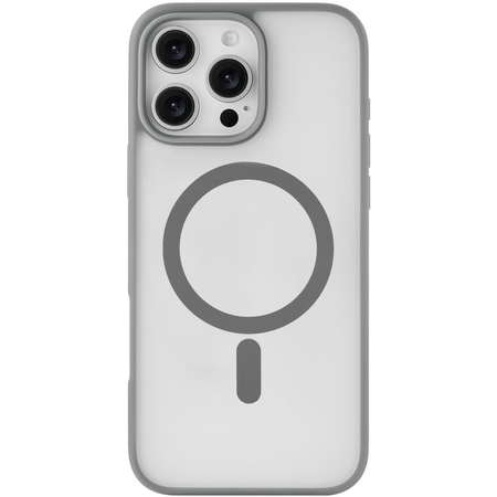 Чехол для iPhone 16 Pro Max uBear Cloud Mag Case Grey