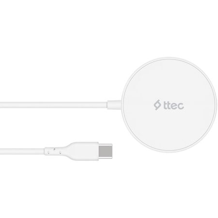 Беспроводное зарядное устройство TTEC AirCharger M+ White, изображение 4