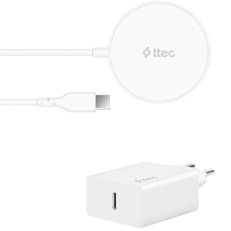 Беспроводное зарядное устройство TTEC AirCharger M+ White, изображение 8