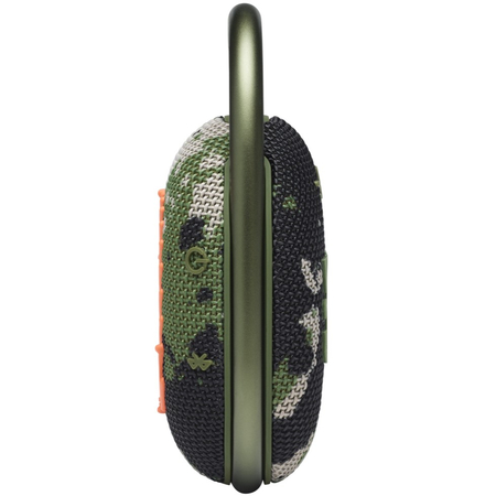 Портативная колонка JBL Clip 4 Squad (JBLCLIP4SQUAD), Цвет: Squad / Камуфляж, изображение 5