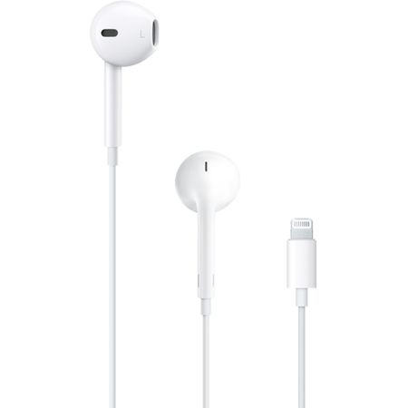 Гарнитура Apple EarPods с коннектором Lightning MMTN2ZM/A White