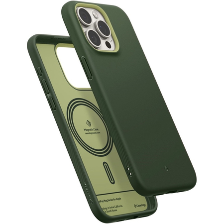 Чехол для iPhone 15 Pro Spigen Caseology Nano Pop MagSafe, avo green, изображение 5