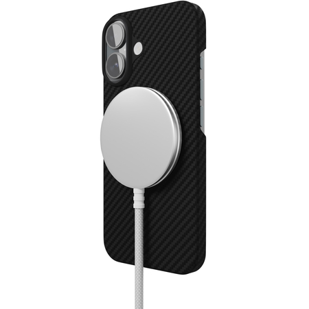 Чехол для iPhone 16 VLP Kevlar Case с MagSafe Black, изображение 5